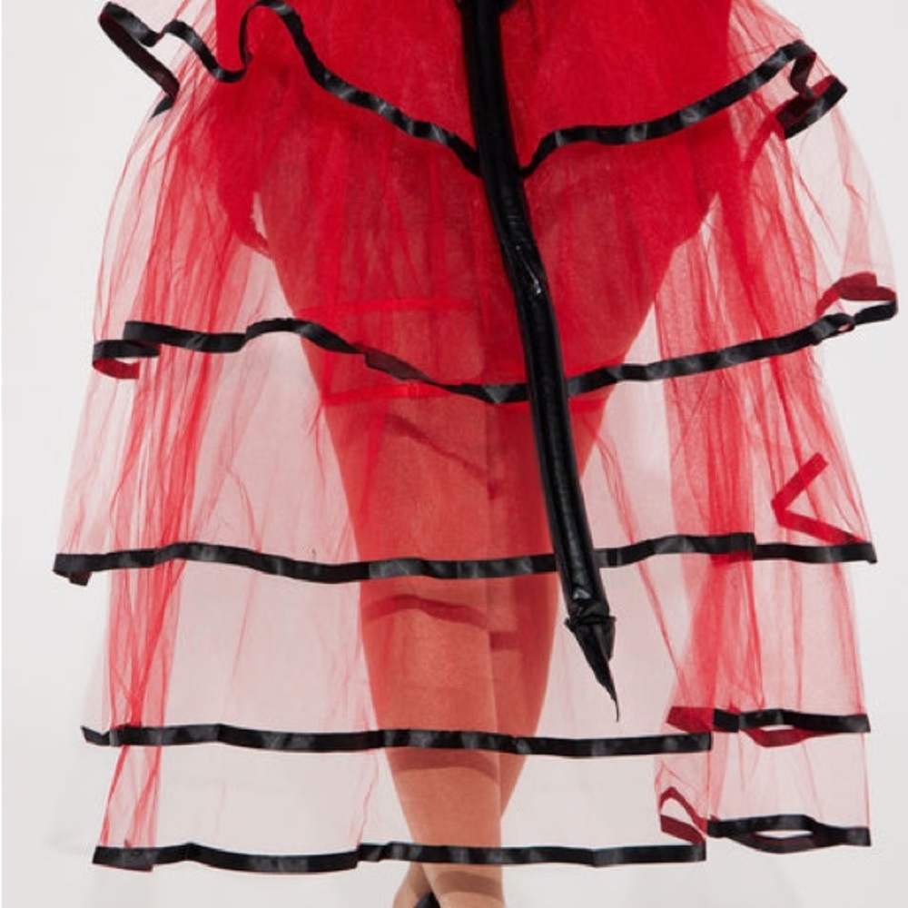 Women's Hellhound Demon Costume Skirt